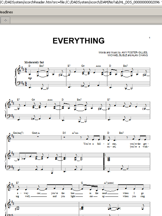 sway michael buble piano sheet music pdf